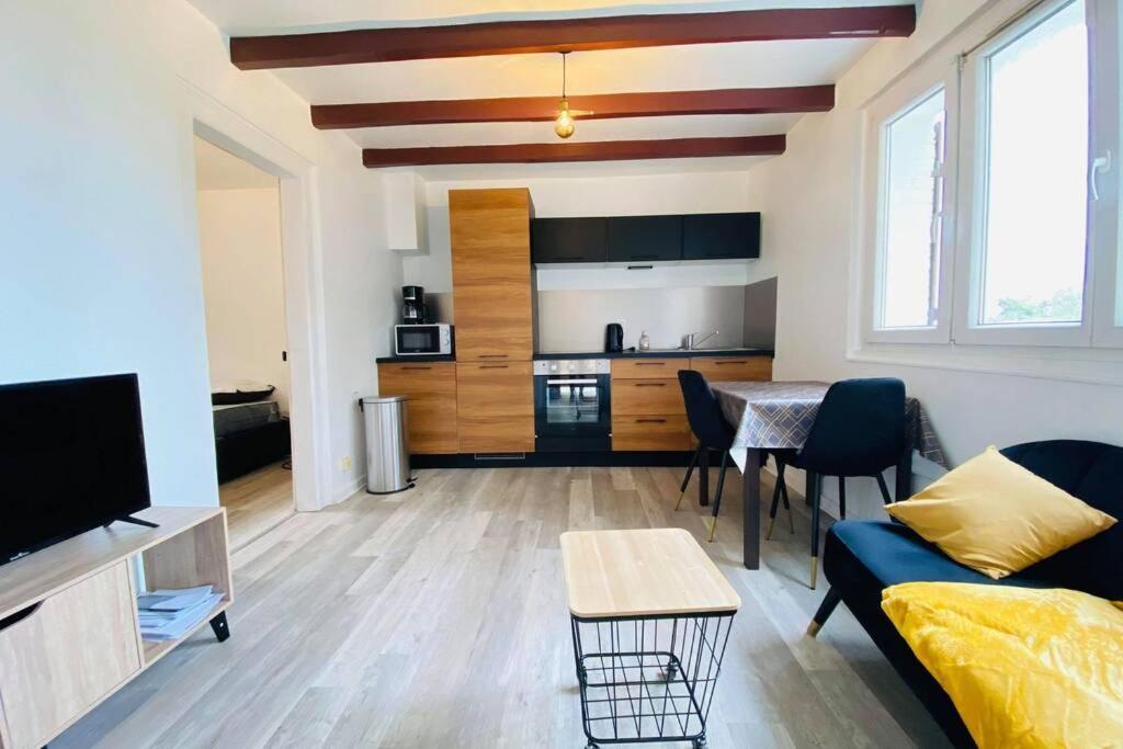 Appartement Cosy Avec Jardin Chaleureux Laon Exteriér fotografie